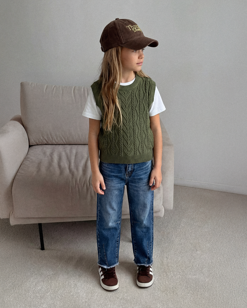 Heritage+ ( Knitted vest + Barrel pants )