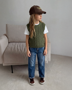 Heritage+ ( Knitted vest + Barrel pants )