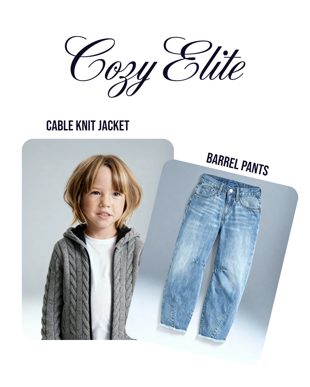 Cozy Elite ( jacket + Barrel pants )