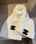 C/C 2-Piece Set Beanie and Scarf