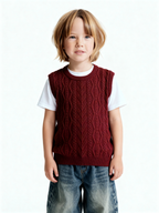 Knitted vest