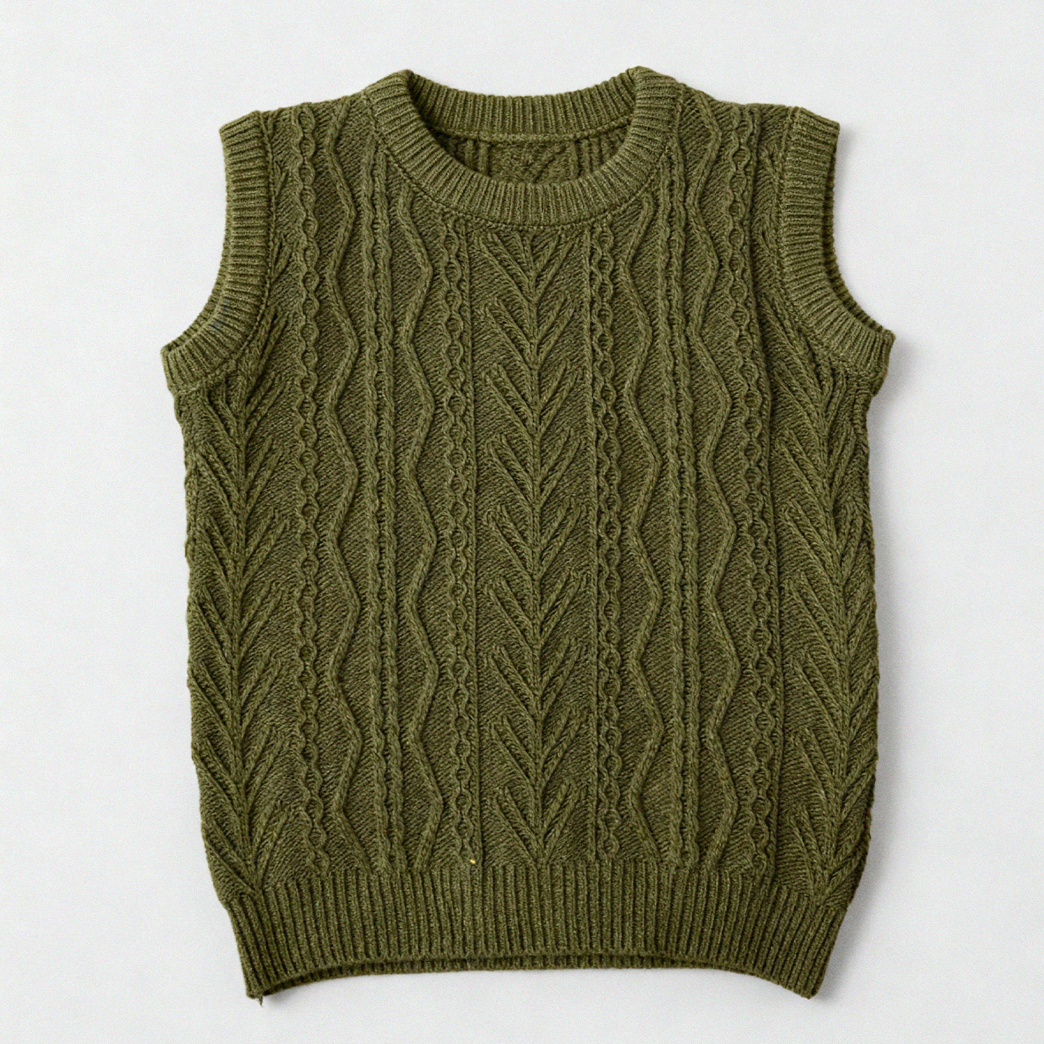 Knitted vest