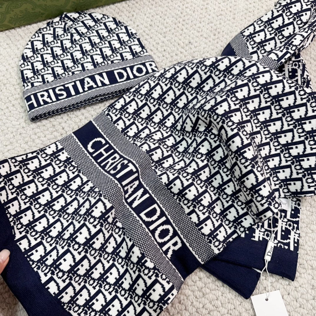 Beanie and Scarf Set