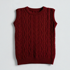 Knitted vest