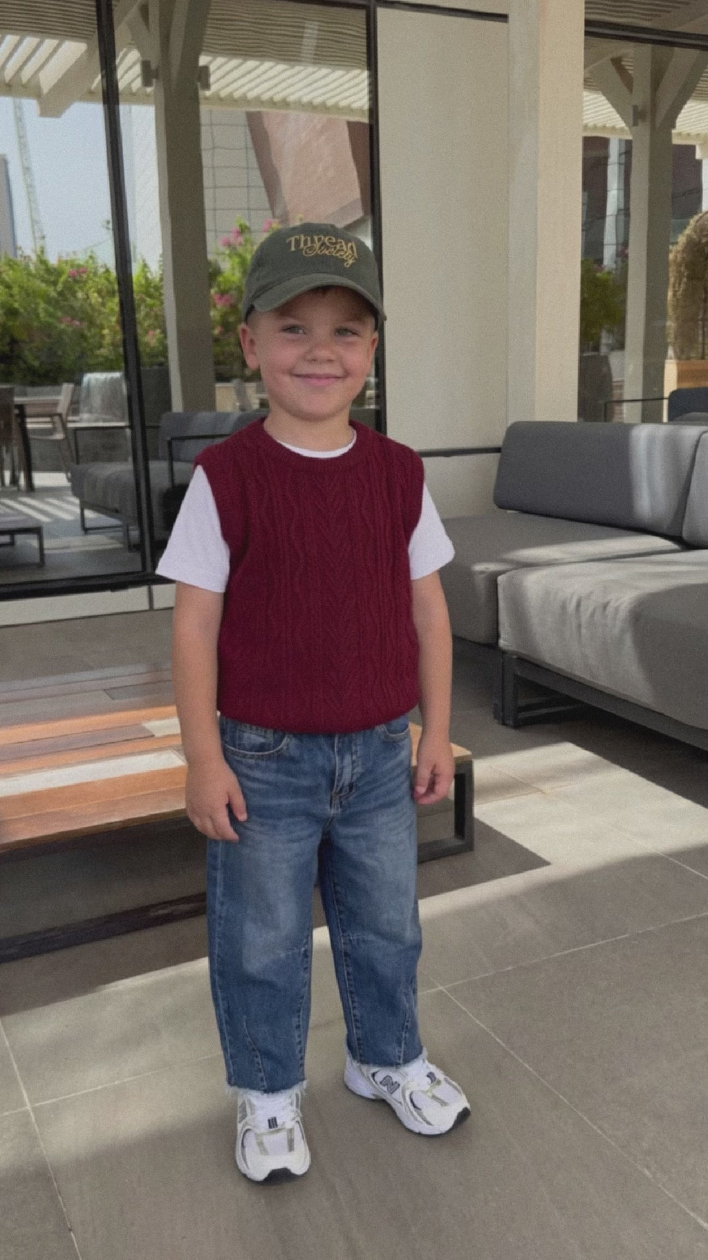 Heritage ( Knitted vest + Barrel pants )