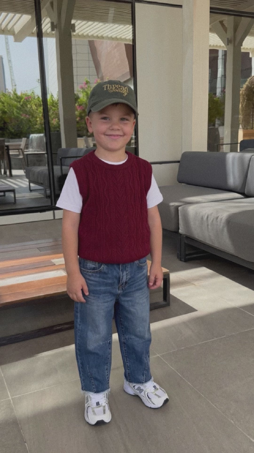 Heritage ( Knitted vest + Barrel pants )